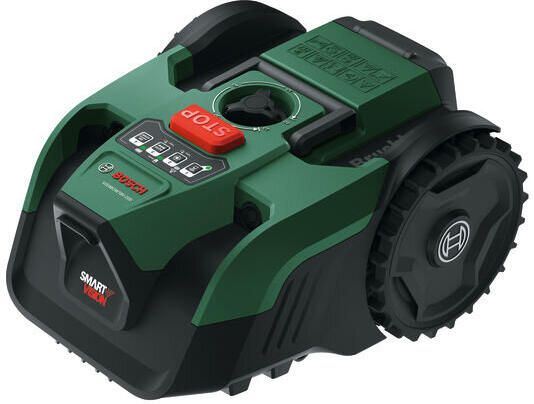 Bosch Groen Robotmaaier VISIMOW18V-200 | Incl. 1 x 18 V Li-Ion accu (5 0 Ah) + AL 18V-44 lader + Reservemessen 06008E1102