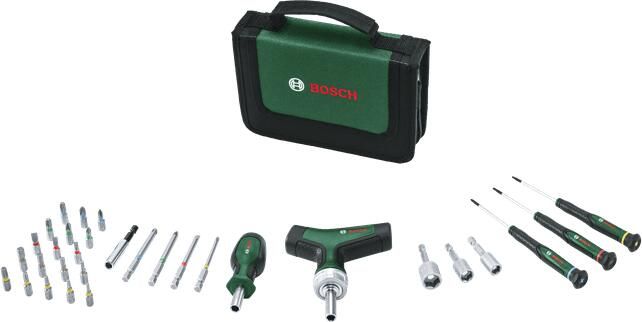Bosch Groen Schroevendraaierset | 31-delig 1600A039HX