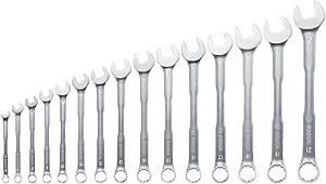 Bosch Groen Spanner set 15-piece (Steek ringsleutelset 15 stuks: 6 7 8 9 10 11 12 13 14 15 16 17 18 19 21) 1600A02Z9E