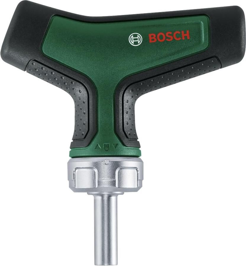 Bosch Groen T-handle ratchet screwdriver (T-greep ratel bitschroevendraaier) 1600A02Z9S