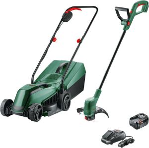 Bosch Groen EasyMower 18V-32-200 + EasyGrassCut 18V-26 BT | 18V | 1 x 4 0 Ah accu + AL1830 lader 06008B9D02