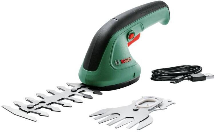 Bosch Groen EasyShear Accu Buxus- en grasscharenset | 3 6 V | In doos 0600833303