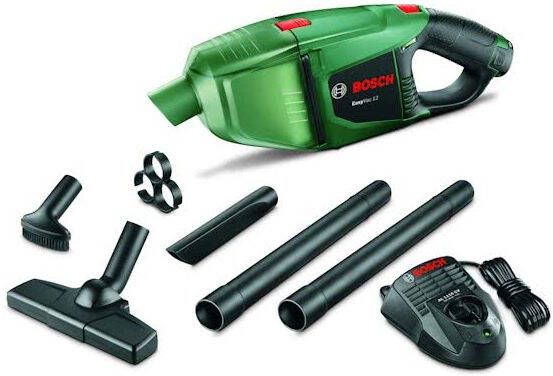 Bosch Groen EasyVac 12 set 12V Li-Ion accu handstofzuiger set (1x 2 5Ah accu) 06033D0001