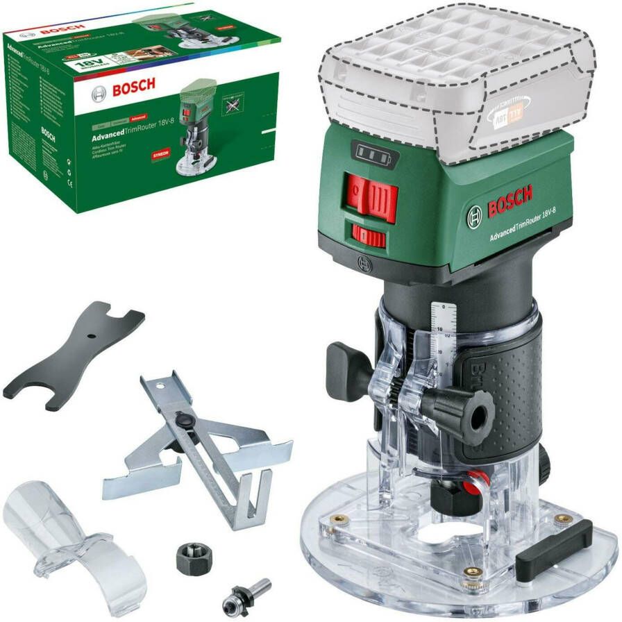 Bosch Groen Freesmachine | AdvancedTrimRouter | 18V-8 06039D5000
