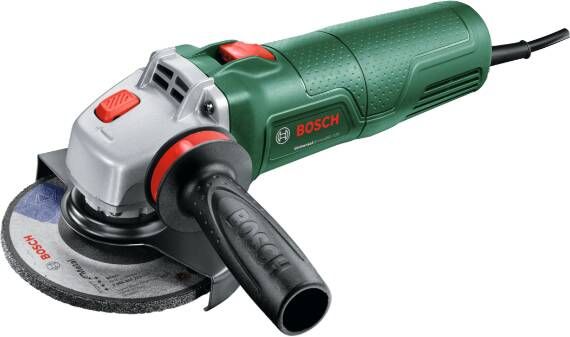 Bosch Groen Haakse slijper UniversalGrind 850-125 (Handgreep vibration control beschermkap clip-on beschermkap) 06033E2100