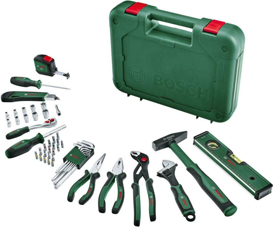 Bosch Groen Handgereedschapset Advanced | 52-delig 1600A02BY7
