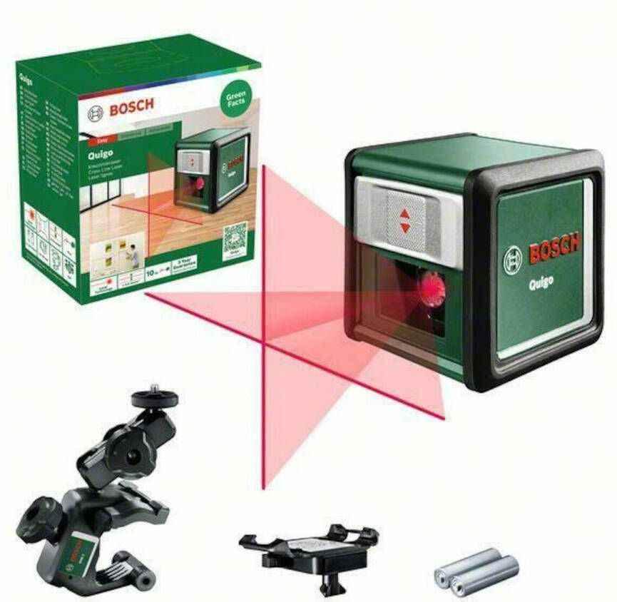 Bosch Groen Kruislijnlaser Quigo llI 0603663503