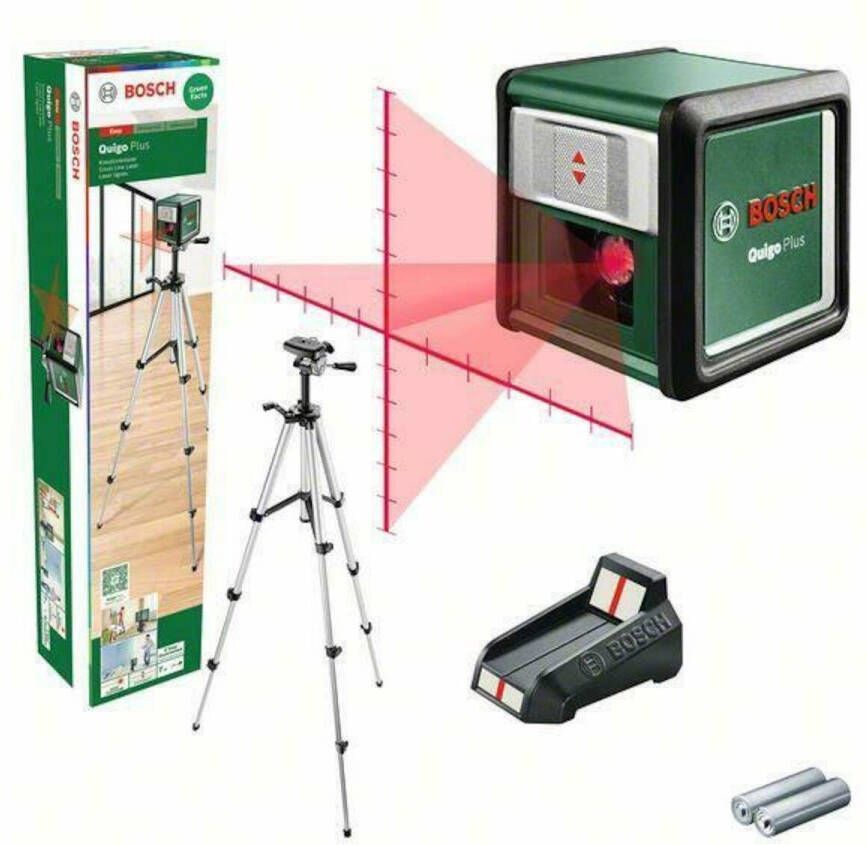 Bosch Groen Kruislijnlaser Quigo Plus 0603663602