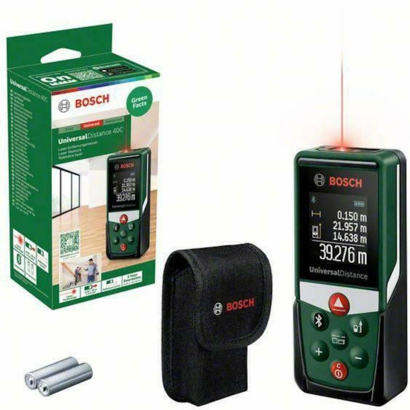 Bosch Groen Laserafstandsmeter UniversalDistance 40C 0603672101