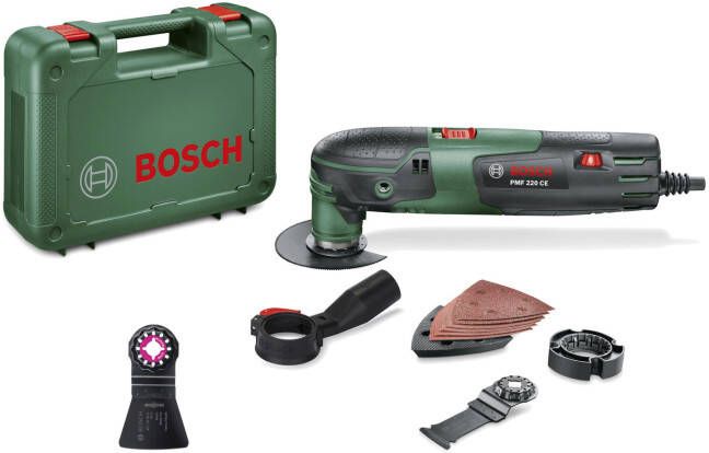Bosch Groen PMF 220 CE multitool 220W | inclusief accessoires 0603102006