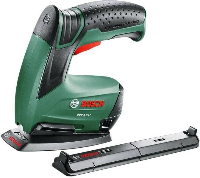 Bosch Groen PTK 3 6 Li Accutacker | Office Set | 30 min-1 | 4 10 mm | Incl. nieten en oplader | In metalen doos 0603968202