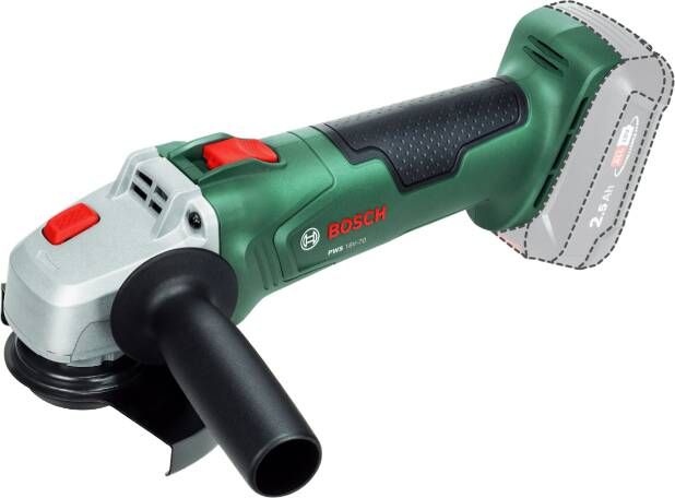 Bosch Groen PWS 18V-70 Accu Haakse Slijper | Zonder Accu en Lader 06033E6000