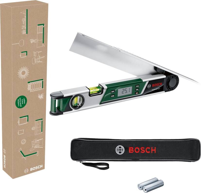 Bosch Groen UniversalAngle Hoekmeter | Inclusief Batterijen 06036760Z1