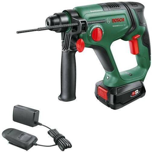 Bosch Groen UniversalHammer 18V | 2.0 J | 2.5 Ah accu + Oplader | In transportkoffer 06039D6002