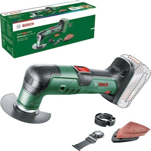 Bosch Groen UniversalMulti 18V-32 Accu Multitool | Zonder accu en lader 0603105000