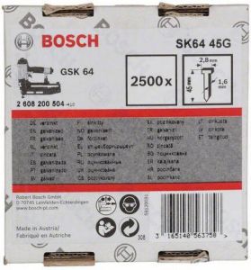 Bosch Nagel met verzonken kop SK64 45G