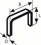 Bosch Accessoires Niet met fijne draad type 58 13 x 0 75 x 12 mm 1000st 2609200237 - Thumbnail 1