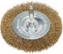 Bosch Accessoires Schijfborstel vermessingd 75 mm 0 2 mm 4500 U min 10 mm 1st 2608622009 - Thumbnail 1
