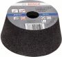 Bosch Accessoires Schuurkom conisch metaal gietijzer 90 mm 110 mm 55 mm 16 1st 1608600231 - Thumbnail 2