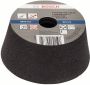 Bosch Accessoires Schuurkom conisch metaal gietijzer 90 mm 110 mm 55 mm 36 1st 1608600233 - Thumbnail 1
