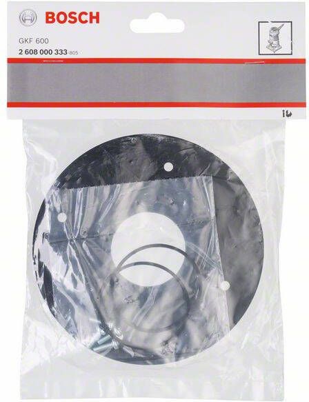 Bosch Accessoires Voetplaat rond 1st 2608000333