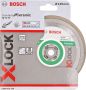 Bosch Accessoires X-LOCK Diamantschijf Standard for Ceramic 125 x 22 23 x 1 6 x 7 mm 1 stuk(s) 2608615138 - Thumbnail 1