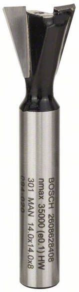 Bosch Zwaluwstaartfrezen 8 mm D1 14 3 mm L 12 7 mm G 48 mm 15° 1st
