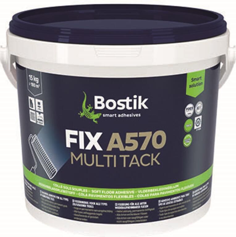Bostik FIX A570 MULTI TACK | Wit | Emmer 15 kg 30615498
