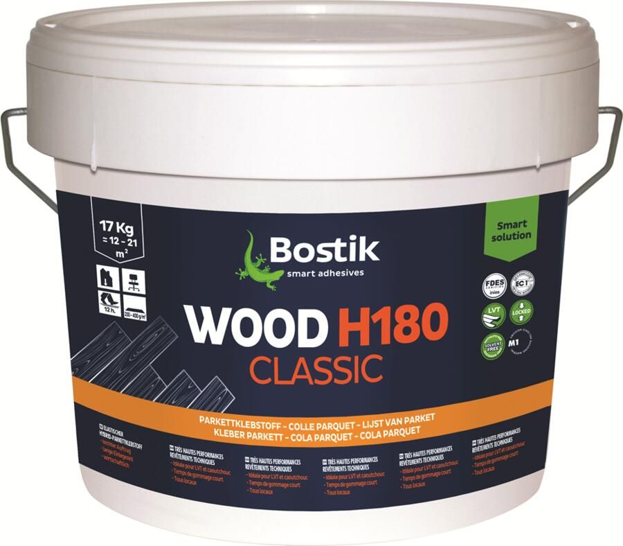 Bostik WOOD H180 CLASSIC | Beige | Emmer 14 kg 30616178