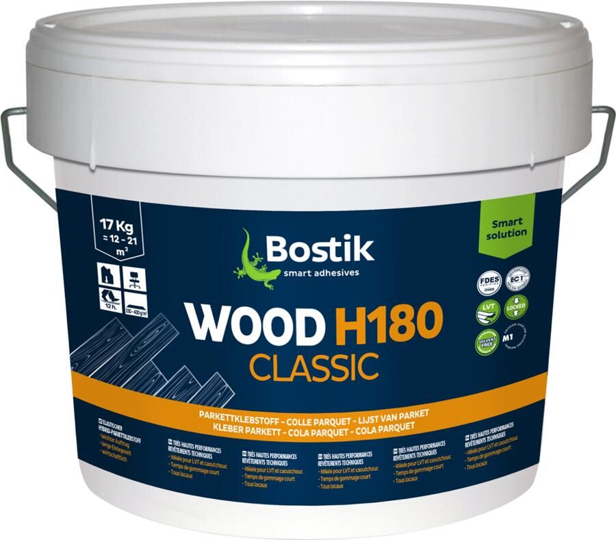 Bostik WOOD H180 CLASSIC | Beige | Emmer 17 kg 30616266