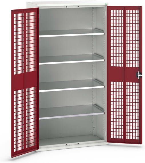 Bott Verso Kast Gevleugelde Deuren | 1050x550x1000mm | 4 Legborden | RAL 3004 16926770.24