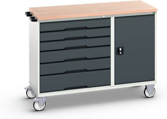 Bott Verso Montagewagen | 6 Lades | 1 Deur | Multiplex Blad | RAL 7016 16927154.19