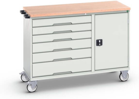 Bott Verso Montagewagen | 6 Lades | 1 Deur | Multiplex Blad | RAL 7035 16927154.16