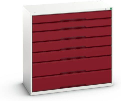 Bott Verso Schuifladenkast | 1050x550x1000mm | 7 Laden | RAL 3004 16925249.24