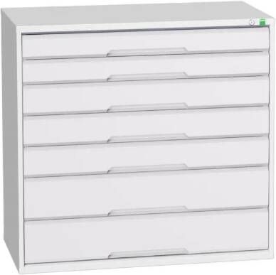 Bott Verso Schuifladenkast | 1050x550x1000mm | 7 Laden | RAL 7035 16925249.16