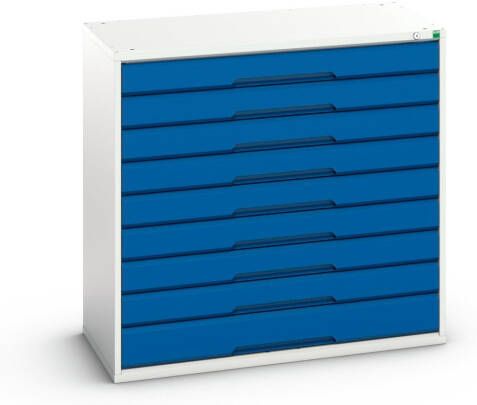 Bott Verso Schuifladenkast | 1050x550x1000mm | 9 Laden | RAL 5010 16925257.11