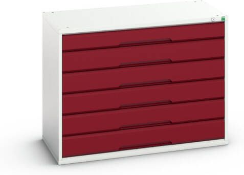 Bott Verso Schuifladenkast | 1050x550x800mm | 6 Laden | RAL 3004 16925214.24