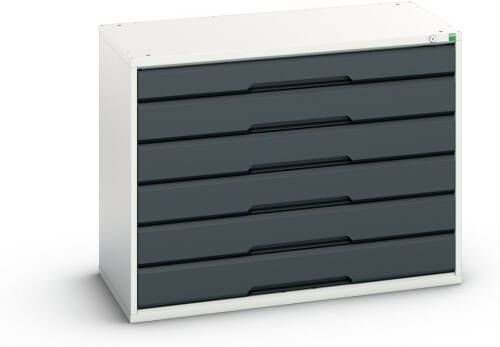 Bott Verso Schuifladenkast | 1050x550x800mm | 6 Laden | RAL 7016 16925214.19