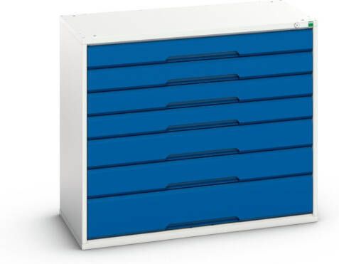 Bott Verso Schuifladenkast | 1050x550x900mm | 7 Laden | RAL 5010 16925229.11