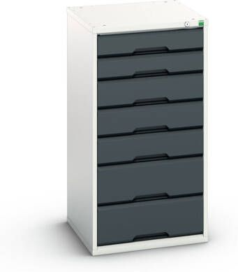 Bott Verso Schuifladenkast | 525x550x1000mm | 7 Laden | RAL 7016 16925049.19