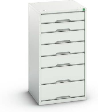 Bott Verso Schuifladenkast | 525x550x1000mm | 7 Laden | RAL 7035 16925049.16