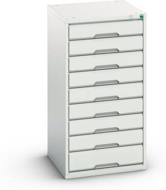 Bott Verso Schuifladenkast | 525x550x1000mm | 9 Laden | RAL 7035 16925057.16