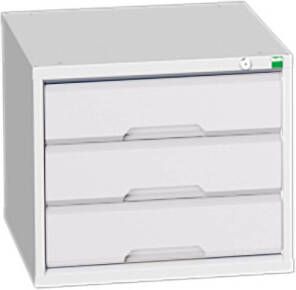Bott Verso Schuifladenkast | 525x550x450mm | 1 Lade | RAL 7035 16925001.16