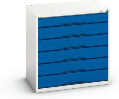 Bott Verso Schuifladenkast | 800x550x800mm | 6 Laden | RAL 5010 16925114.11