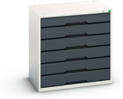 Bott Verso Schuifladenkast | 800x550x800mm | 6 Laden | RAL 7016 16925114.19