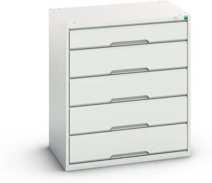 Bott Verso Schuifladenkast | 800x550x900mm | 5 Laden | RAL 7035 16925117.16