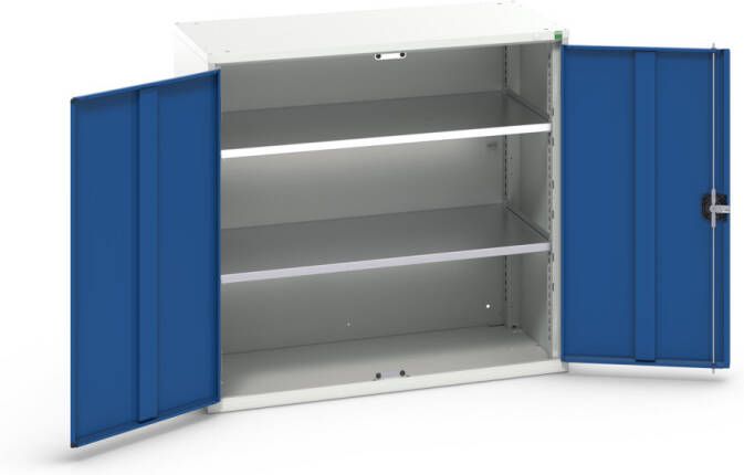 Bott Verso Systeemkast | 1050x550x1000mm | 2 Legborden | 2 Deuren | RAL 5010 16926259.11