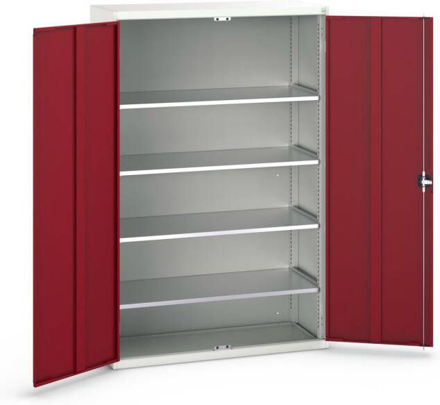 Bott Verso Systeemkast | 1300x550x2000mm | 4 Legborden | RAL 3004 16926653.24