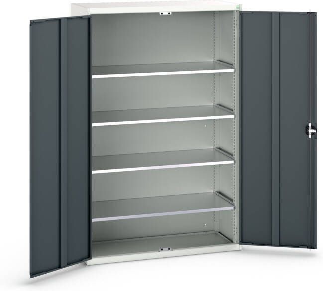 Bott Verso Systeemkast | 1300x550x2000mm | 4 Legborden | RAL 7016 16926653.19