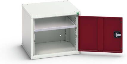 Bott Verso Systeemkast | 525x550x450mm | 1 Legbord | 1 Deur | RAL 3004 16926030.24